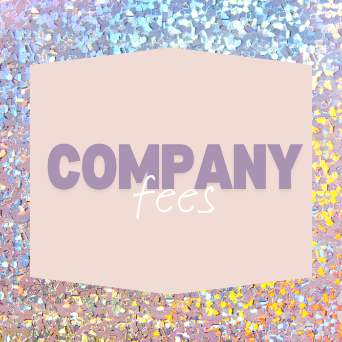 YVR – Company – Company Fee