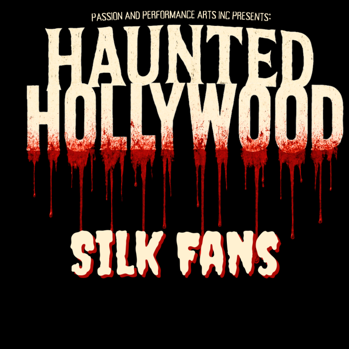 YVR - Silk Fans - Haunted Hollywood