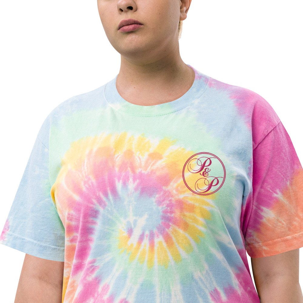 Oversized tie-dye t-shirt – Passion 